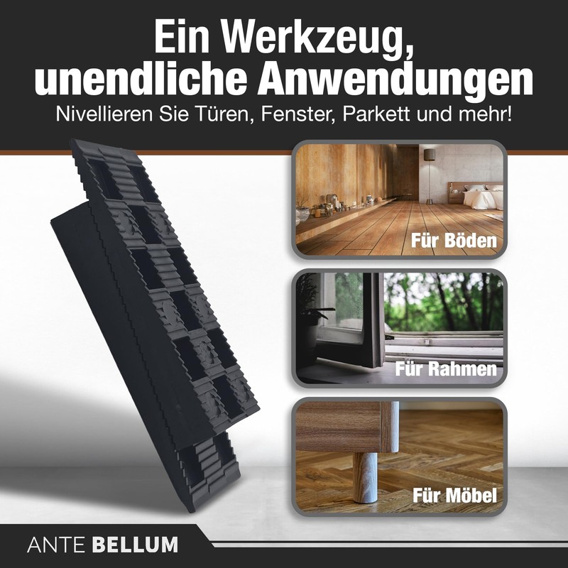 Plastic Spacers for Floors, Windows and Doors - Plastic Wedges