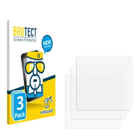 BROTECT Protective Glass for Bambu Lab A1 Mini (Pack of 3) Protective Film Tempered Glass [Extremely Scratch-Resistant 9H, Anti-Fingerprint, Ultra Transparent]