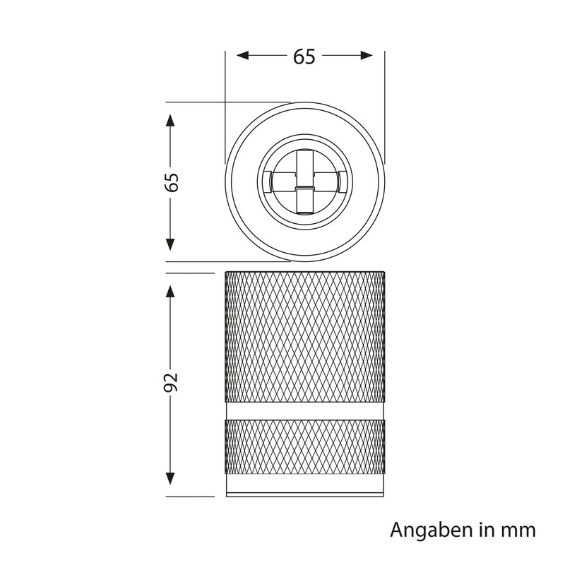 ledscom.de LITO Table Lamp Switch Bronze 1x E27 Max. 60