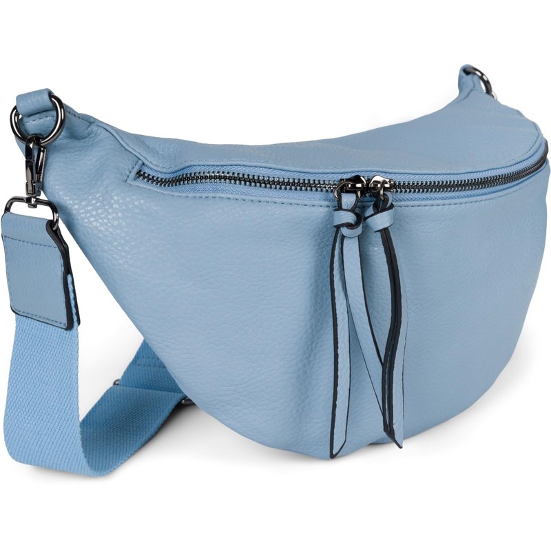 styleBREAKER Women's Half Moon Crossbody Shoulder Bag, Removable Adjustable Shoulder