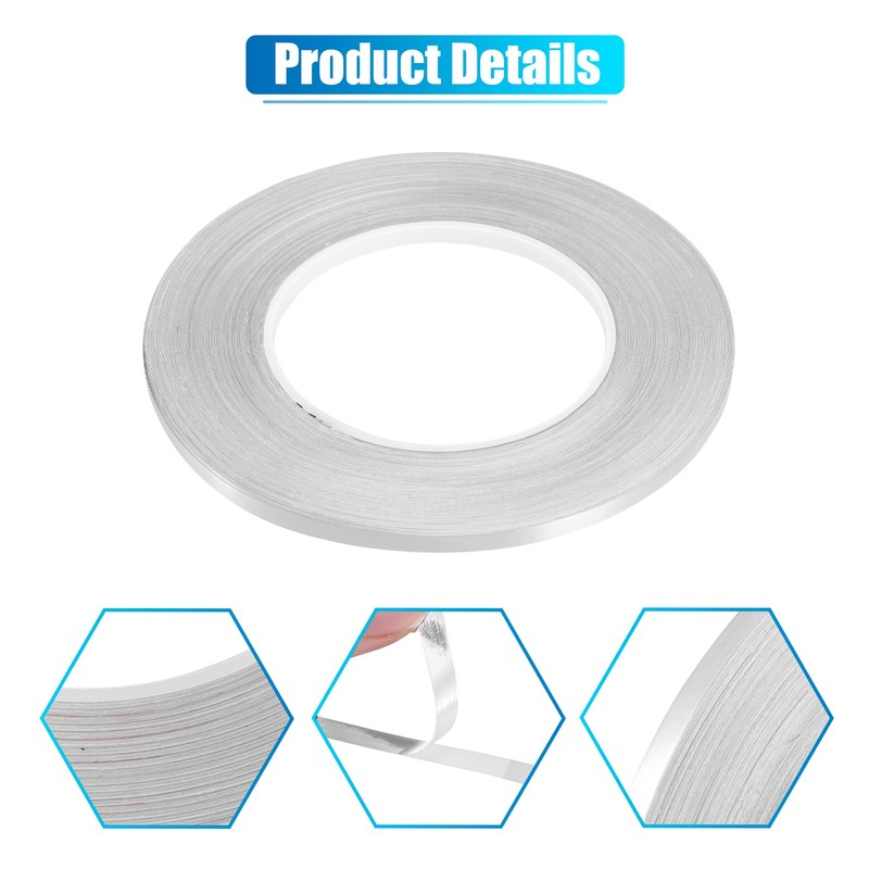 X AUTOHAUX 164ft Decorative Strip Waterproof Reflective Tape Sticker, Vehicle