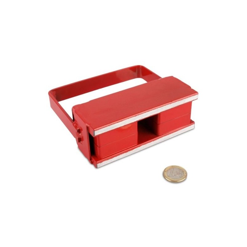 100kg Schwerlasttragemagnet (magnets4you) - der richtige Griff zum Bewegen von
