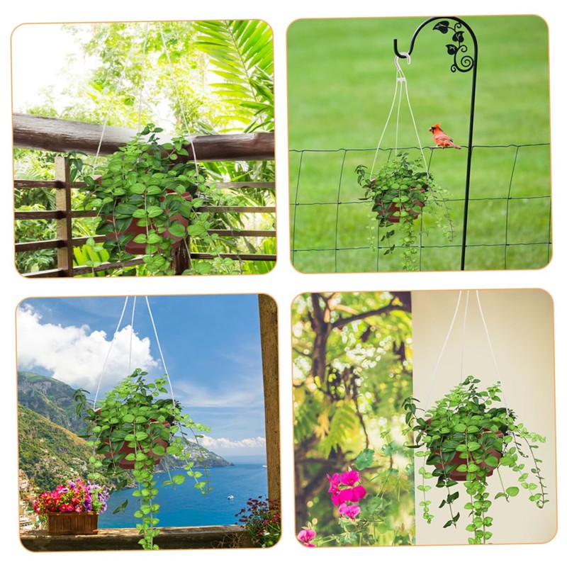 Alipis 20pcs Hanging Flower Pot Hook Hooks Plants Planter Hanger