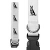 Small 'German Shepherd Sitting' Dog Collar (PR00061421)