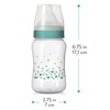 Evenflo Feeding Balance + Wide Neck Printed Bottles, 9oz 2pk,