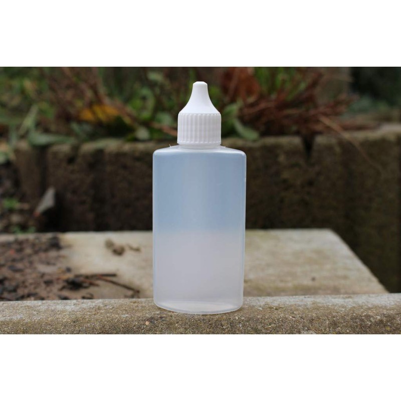 Sperling 50 ml Oval Liquid Bottle Dropper Bottle (Pack of