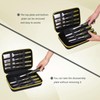 Tourmate Hard Storage Case for HURRICANE/MECHEER/WFOEJEJ/WORKPRO/Milwaukee Wood Chisel Set -