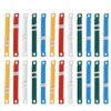 DOITOOL 100pcs Plastic Binding Clips for Loose-Leaf Files Paper Fasteners