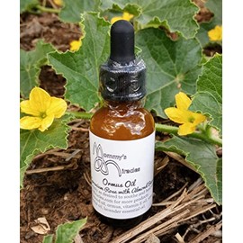 1 oz Ormus (Monoatomic Gold Manna) Oil- Geranium Rosemary with Liquid Almond Base