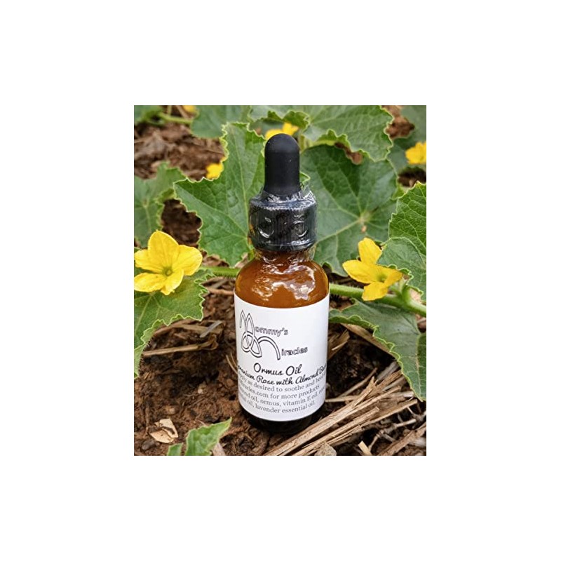 1 oz Ormus (Monoatomic Gold Manna) Oil- Geranium Rosemary with
