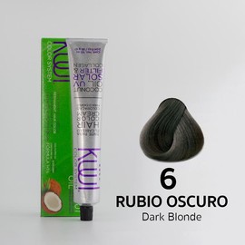 Kuul System Hair Color Cream  Kuul Tintes en crema 94 Tonos 94 Shades FUNNY COLORS Hair Dye Haircare Oil Neon Nourishing  3 oz.:_6 - Rubio Oscuro/ Dark Blonde