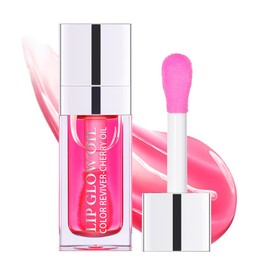 Rmoce Lip Oil, Hydrating Lip Glow Oil, Lip Plumper Gloss, Moisturizing Lip Oil, No-Sticky Transparent Plumping Lip Gloss, Lip Gloss Lip Balm Lip Care