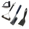SALUDABLE BBQ Brush Grill Brush for BBQ Netting Griddle Camping