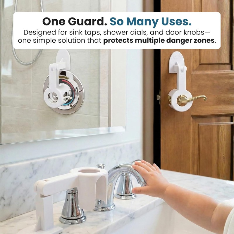 Jokari Child Safety Guard Multi-Use Lock for Sink, Shower, and