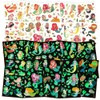 DiULi Tattoos for Kids Mermaid - Glow in Dark Waterproof