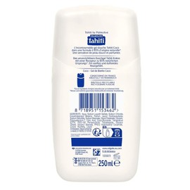 Tahiti Coconut Body Shower Gel 250ml Each 100% Natural (Case of 3)