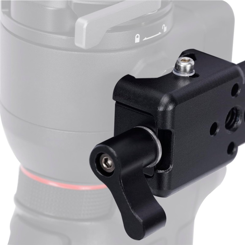 NICEYRIG Side Handle Grip 360° Adjustable knobs Aluminium Alloy Handgrip