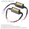 1Pair H1/H3 Canbus LED Headlight Decoder Device Anti Flicker Resistors