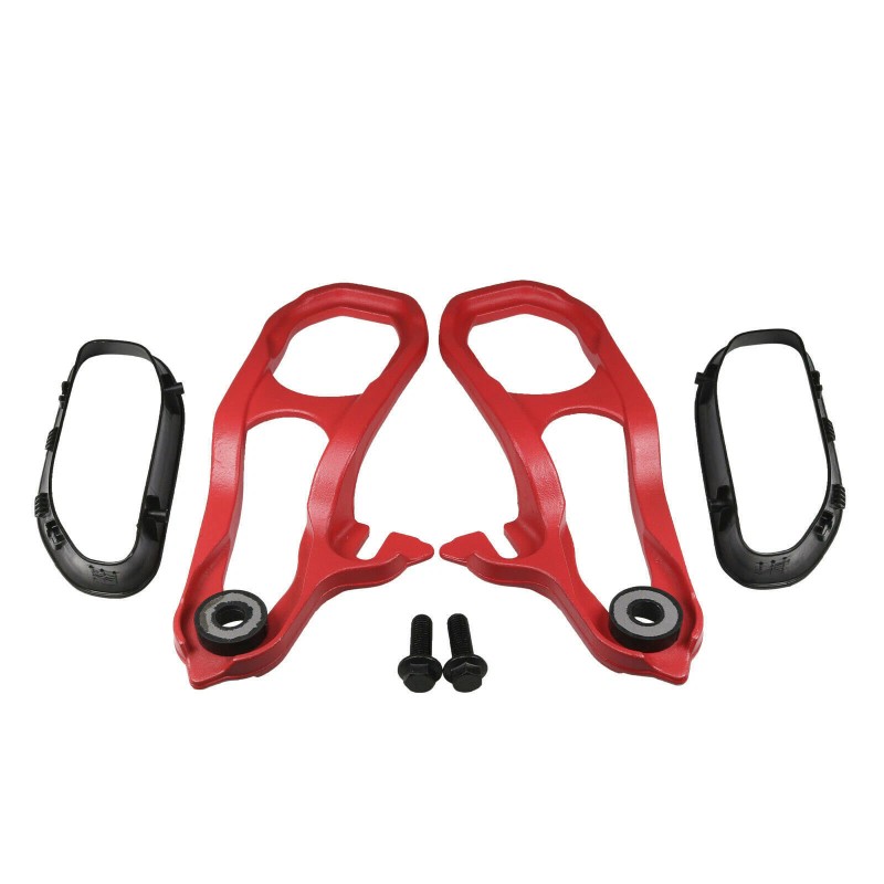 Autopartszone Red Heavy Duty Front LH & RH Tow Hook