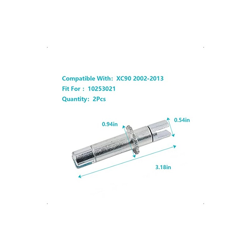 CANTONDZ Compatible with XC90 2002-2013 Hand Brake Shoes Adjustment Kit