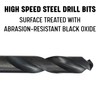 Drill America 1/4" High Speed Steel Heavy Duty Split Point