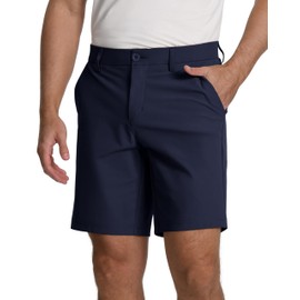 Pioneer Camp Men's Golf Shorts Stretch Golf Half Pants Shorts with 3 Pockets, Navy-new, 32