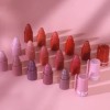 Set De Labiales Mate 5 Tonos, Duraderos Y Fáciles De