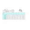 50 Pcs of M8 Threaded Metric Steel Rivet Nut Rivnut