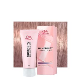 Wella Shinefinity Raspberry Latte 07/75 Medium Blonde Sand Mahogany 60 ml - DemiPermanent Dye