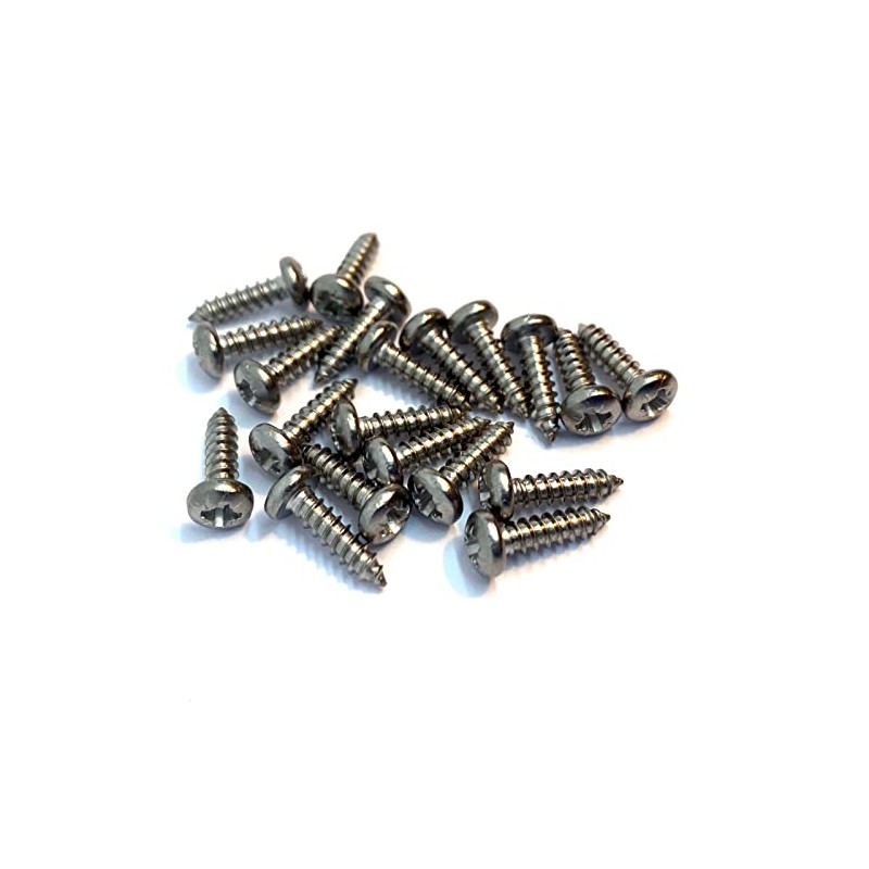 No.6 x 1/2" (3.5mm x 12mm) Pozi Pan Self-Tapping Screw