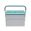 Metalplus Compact Steel Toolbox: 10 in. x 8.5 in. x