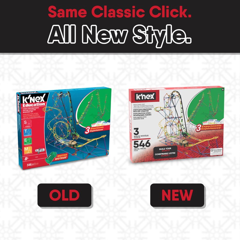 K'NEX Education - STEM Explorations: Roller Coaster Set ‚ 546