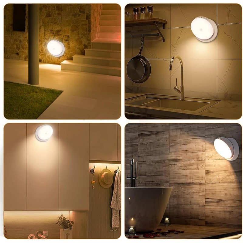 YverLand Motion Sensor Night Light (Pack of 2) Night Light