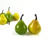 30pcs Artificial Mini Pears, Mini Artificial Yellow Pears Lifelike Green