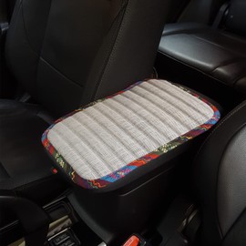 Boho Car Accessories for Women Interior Cute Set Universal Arm Rest Covering Hippie Center Console Cover