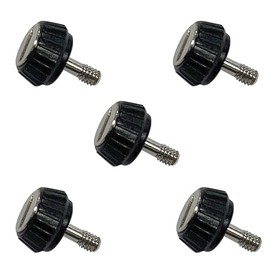 Two Way Radio Lock Screw Lapel Mic Thum Locking Screws for Motorola APX 6000 7000 8000 XPR 6550e 7550e Walkie Talkie Earpiece and Microphone(5Pack)