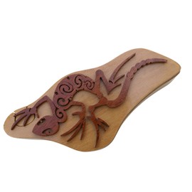 Salamander Puzzle Box with Hidden Compartment