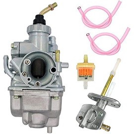 TTR125 Carburetor + Fuel Switch Valve Petcock for Yamaha TTR125 TTR-125 Carb Carburetor 2000-2007 Yamaha Motorcycle TTR125LE TTR125 TTR125E TTR125L by LIYYOO