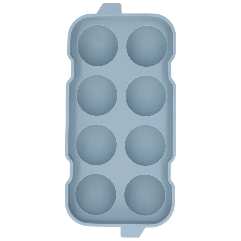 Ice Ball Maker Mold 8Hole Round Silicone Sphere Tray with
