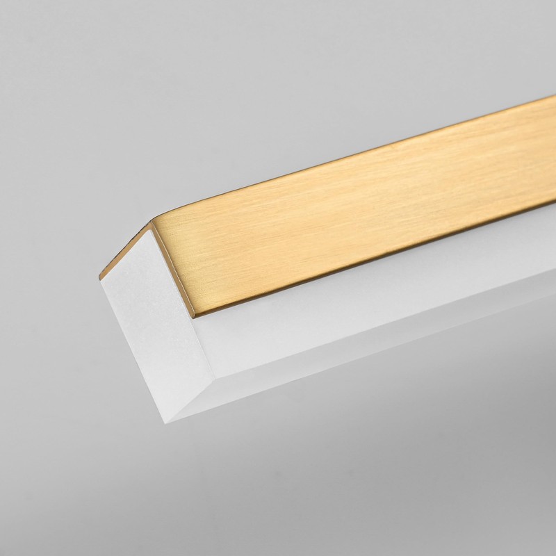 PRESDE 40inch Dimmable LED Gold Vanity Light for Bathroom,Bathroom Light