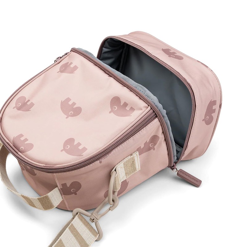 Done by Deer Insulated Kids Lunch Bag, pink