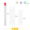 TRKETK 6 Pcs Beading Needles Set with Needle Bottle 3