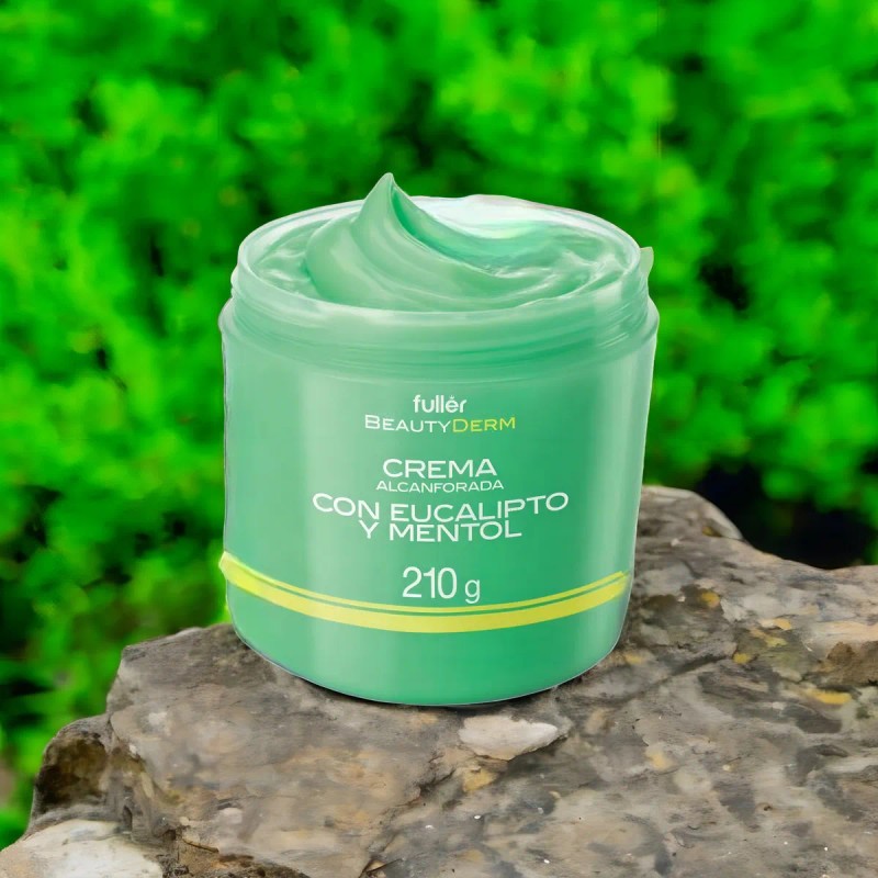Crema Alcanforada Eucalipto Mentol Beauty Derm Fuller