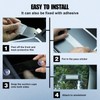 Rislobx 2PCS EZ Pass Holder with Adhesive and Strong Suction