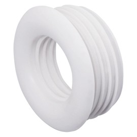 SKIR'CO Pack of 2 White 50 x 32 mm Rubber Sleeve for Drain Pipe Rubber Connector Pipe Adapter Rubber Reducer