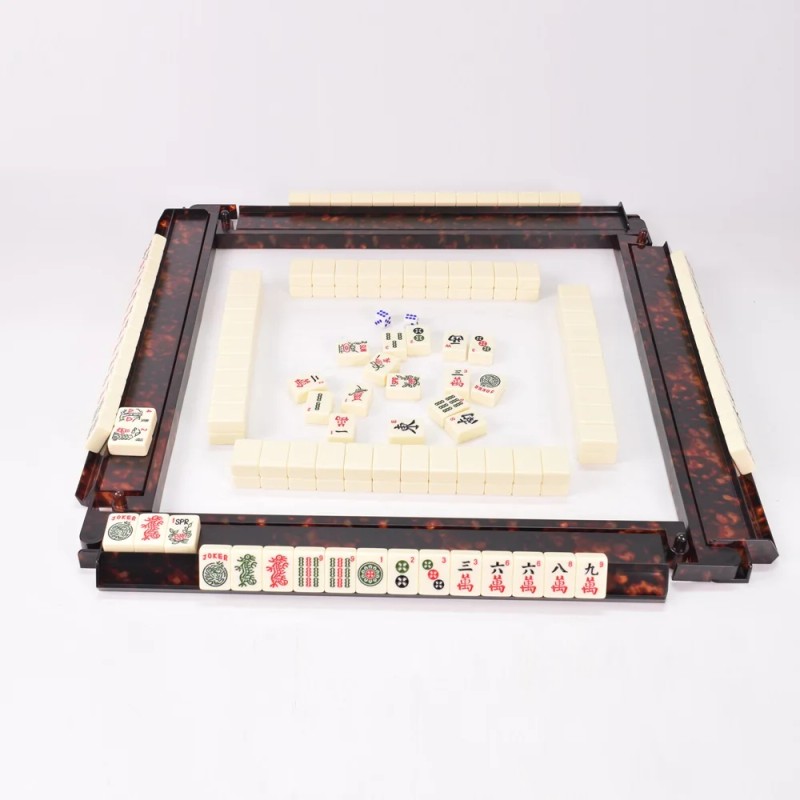 Function Eco-friendly Luxury Modern Mahjong Ruler American/Jewish Two-in-One Pusher RackColor:
