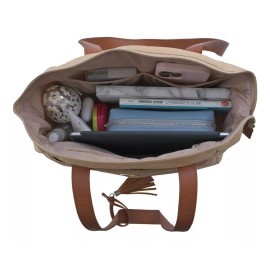 LuckyLy Bolsa De Hombro Mujer Bandolera Bolso Dama Grande Luckyly Color Beige Crossbody