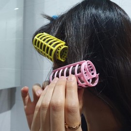 Jumbo Hair Rollers for Bangs 5 Pcs 5ea