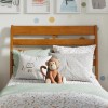 AFI Savannah Twin Wood Headboard with Attachable Charger in Light