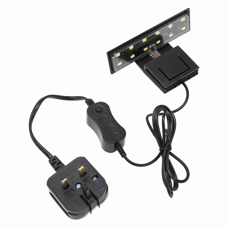Aquarium Clip On LED Light Mini Super Bright White Light